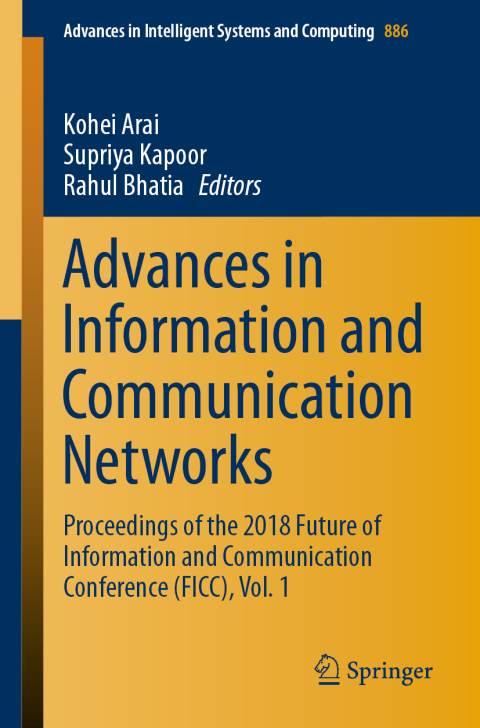 Advances in Information and Communication Networks Nośnik ebook