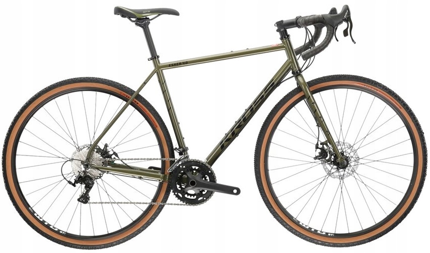 Rower gravel Kross Esker 4.0 Krx rama M 19 cali koło 28 " zielony