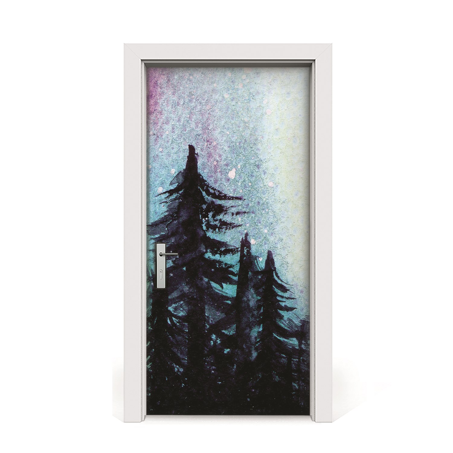 

Naklejka na drzwi Sztuka malowania Aurora 95x205