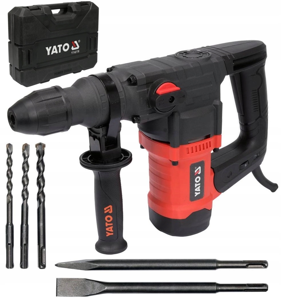 Yato Vrtací Kladivo Sds Plus 1100W 4,5J 3 Funkce Dláta