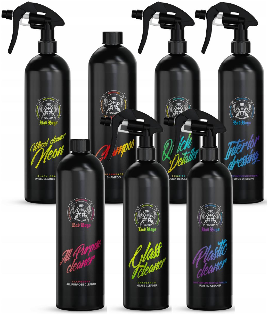 RR Customs RRC Bad Boys Mega Zestaw Kosmetyków Do Auta Detailing Prezent