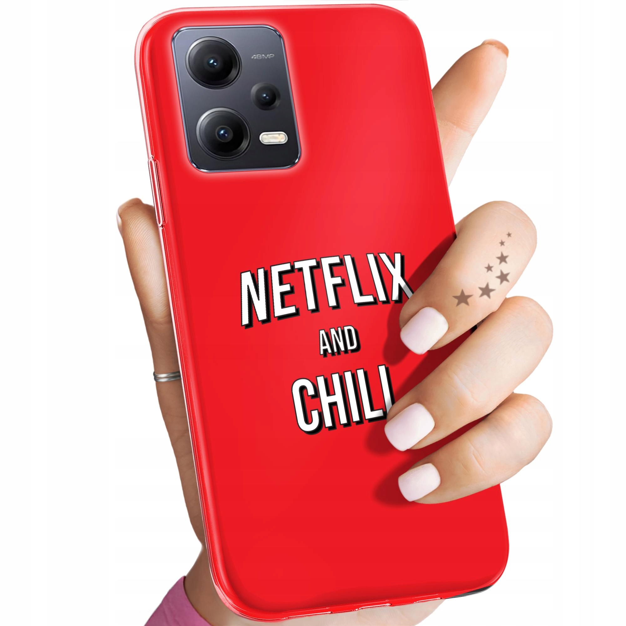 Etui Do Redmi Note 12 5G Poco X5 Netflix Seriale Filmy Kino Obudowa