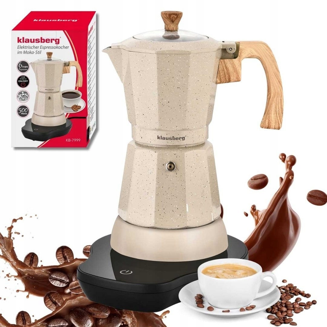 Klausberg Elektrický kávovar Espresso 300 ml KB-7999 500W