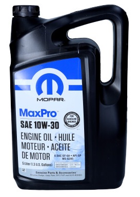 Mopar Olej 10V30 5 L MS-6395 Chrysler 300 M 300 300 C Pacifica 3.5 A 4.0 D