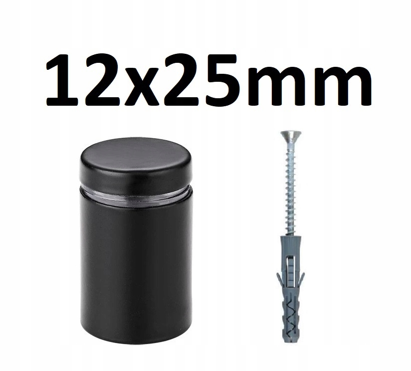 

Dystanse Montażowe 12x25 Dystans Montażowy Czarny
