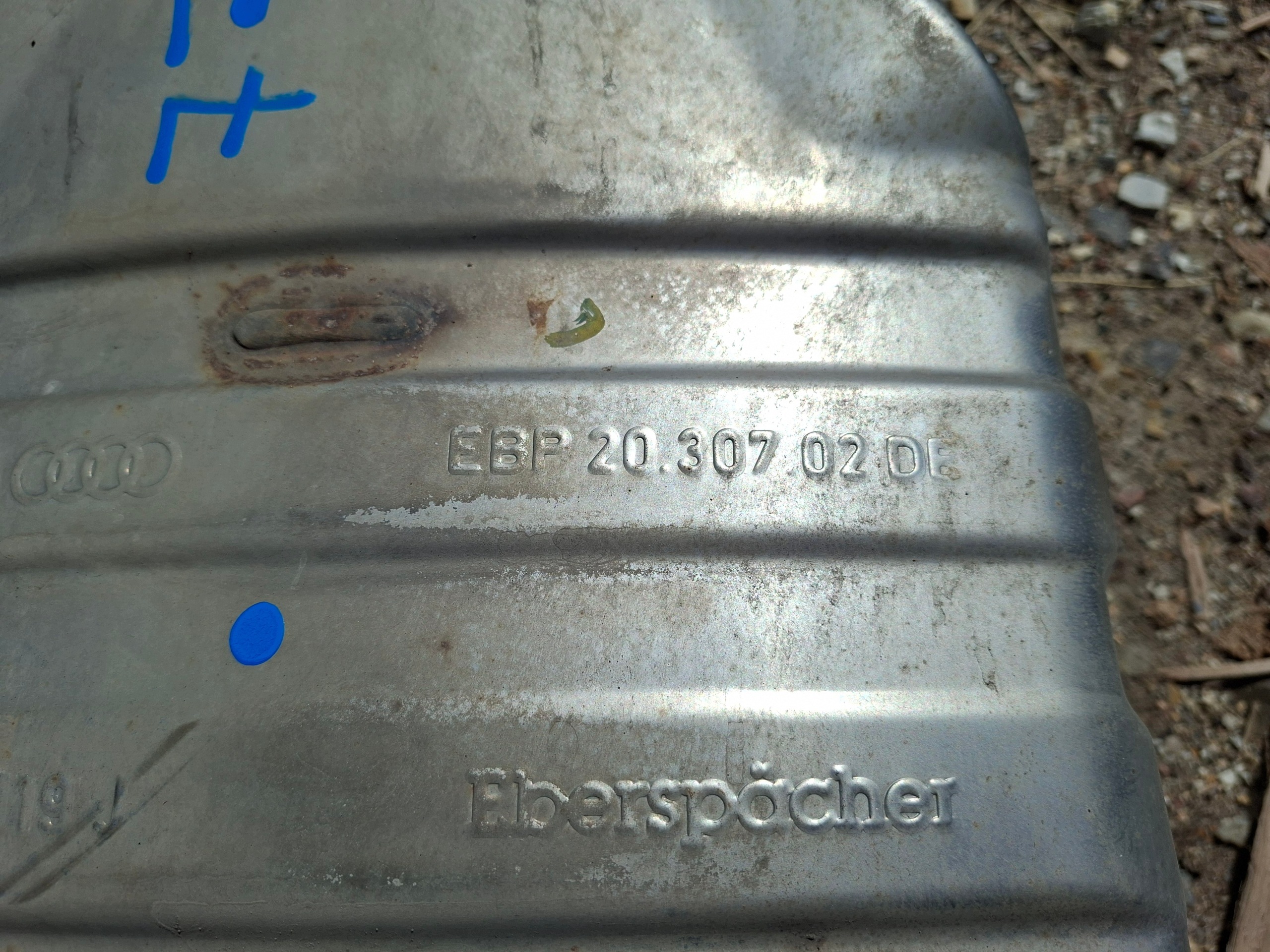 tlumik audi a4 b8 8k0253411l nr 2