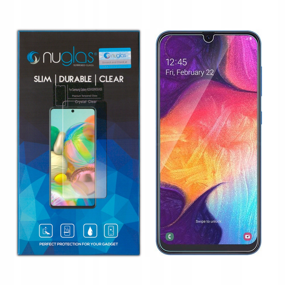 

Szkło Hartowane do Samsung A50/A30s Nuglas 9H Slim