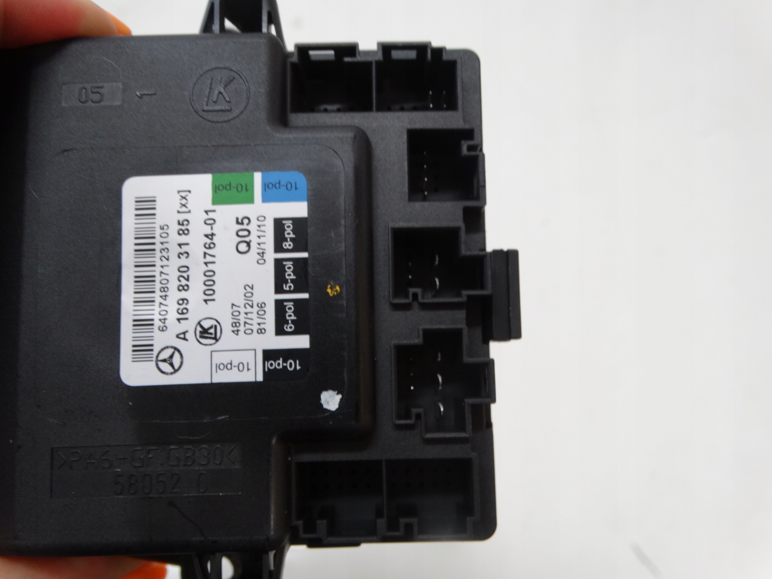 module control unit door left rear part MERCEDES W169