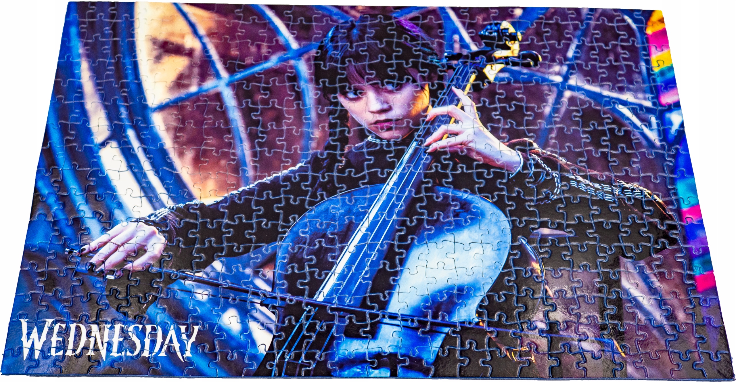 PUZZLE A3 384el. Wednesday Addams +czarne pudełko Liczba elementów 384