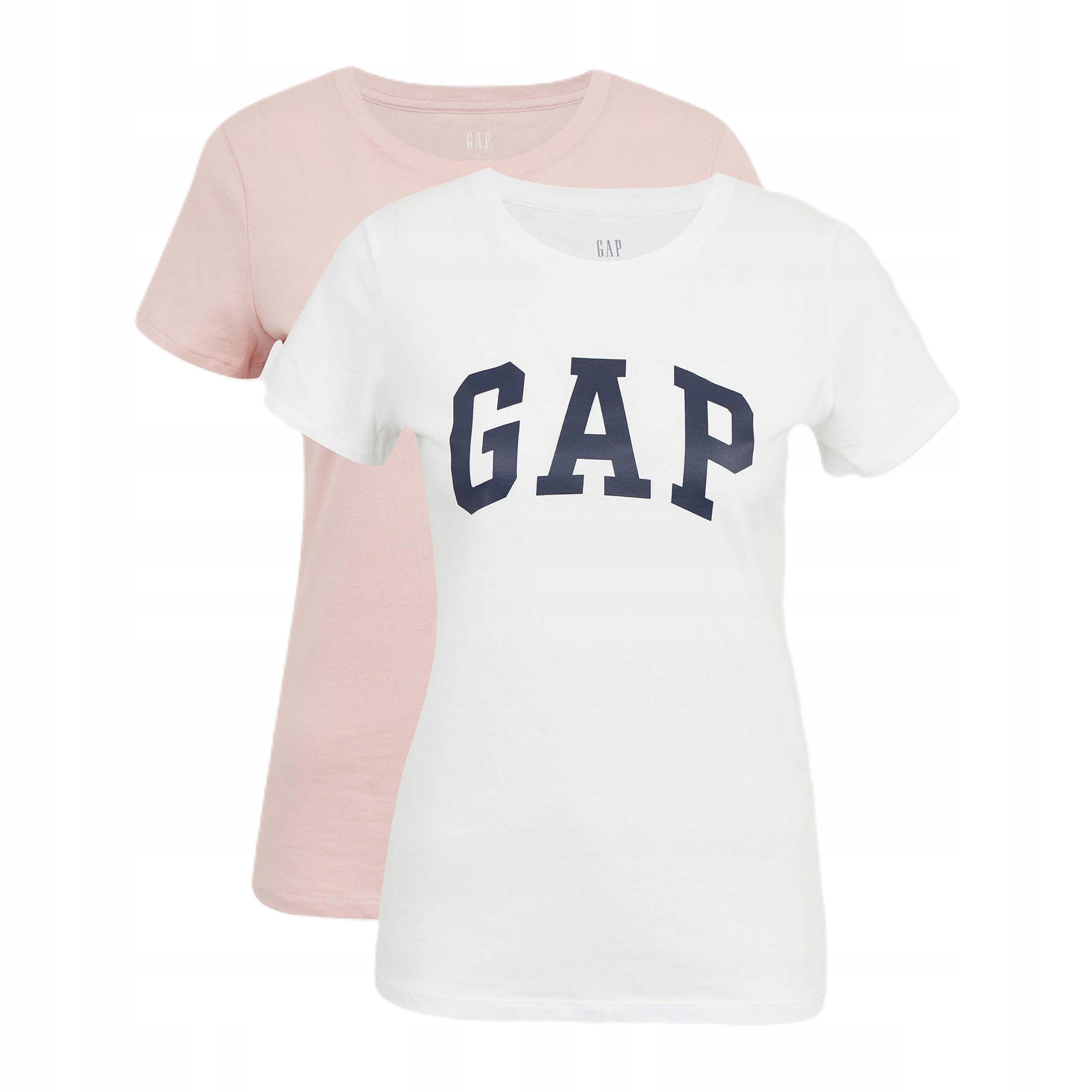 Gap Tričko Logo franchise classic, 2ks bílá