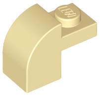 

Lego Skos Łuk 2x1x1 Tan 6091 Nowy 2SZT