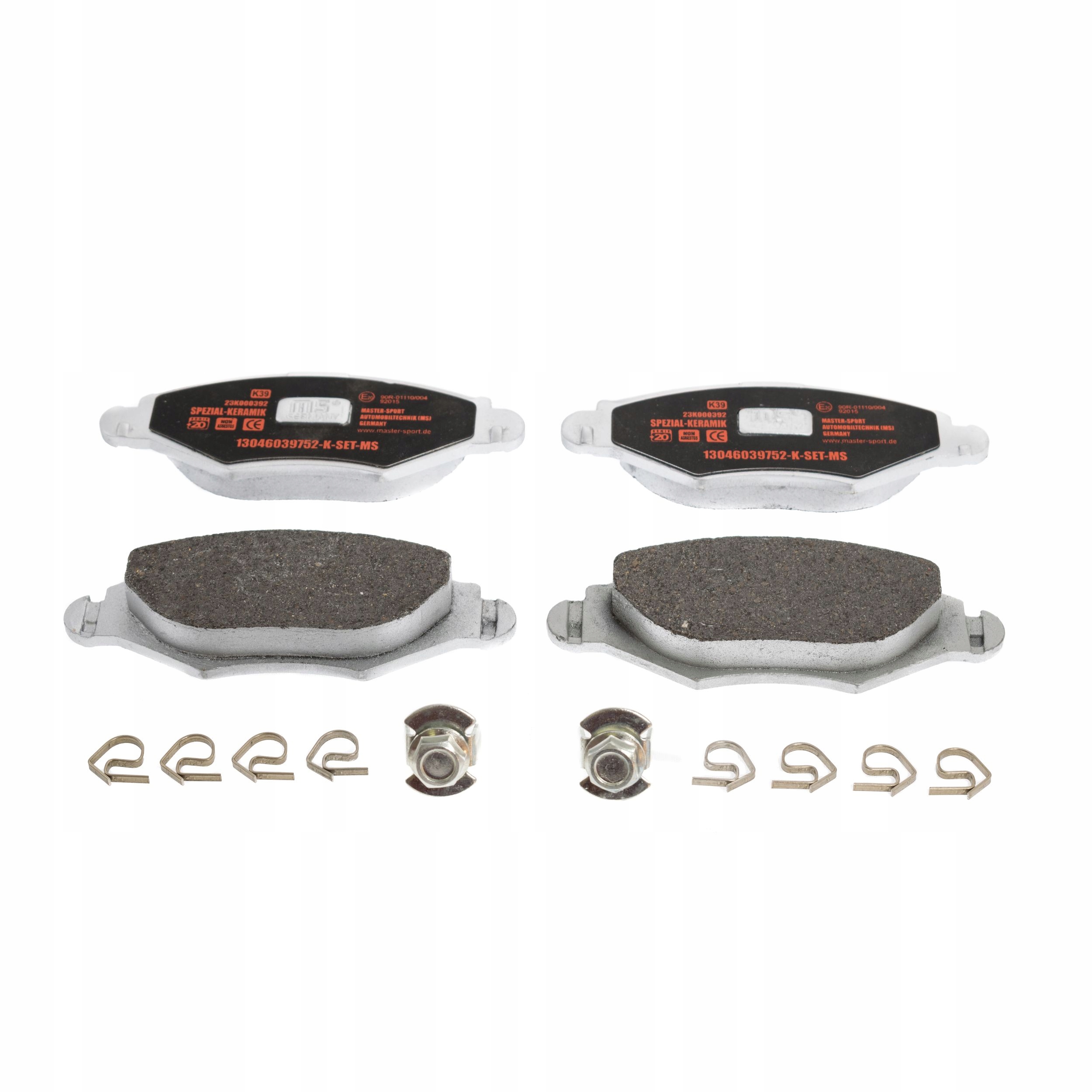 

Klocki Ceramiczne Przód Peugeot 206, 206+, 306