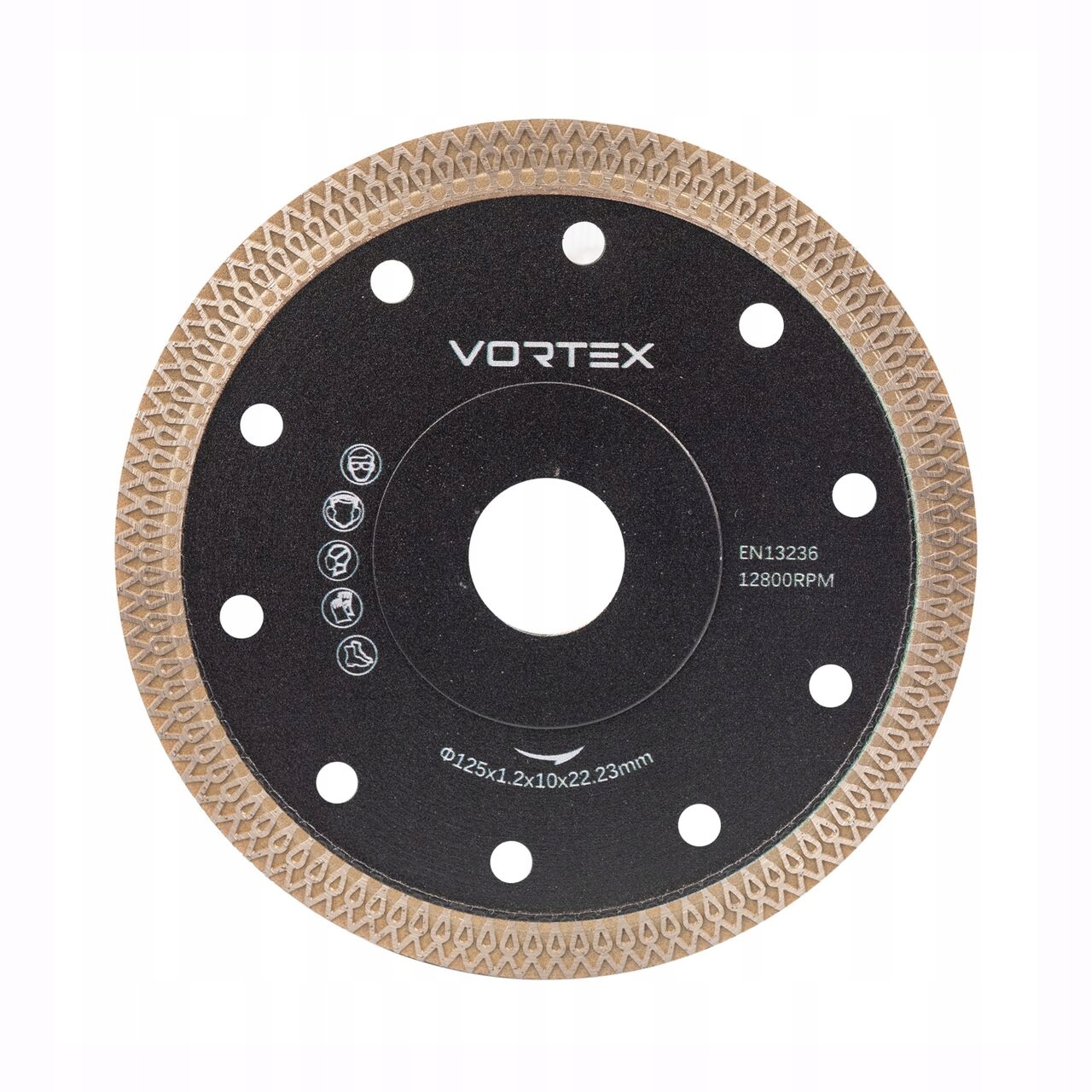 TARCZA DIAMENTOWA DO CIĘCIA GRESU PŁYTEK 125 MM