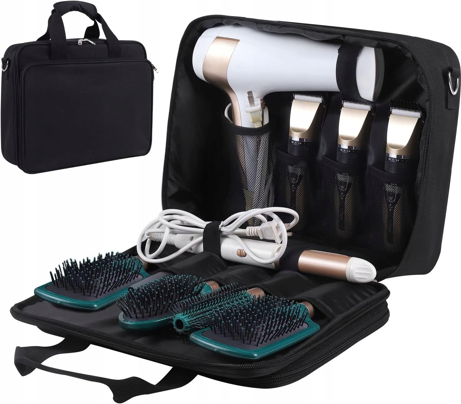Profesionální Kadeřnická Taška S Přihrádkami A Organizérem