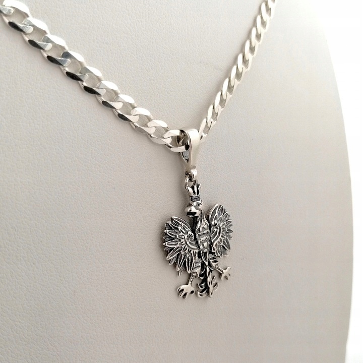 SREBRNA ZAWIESZKA MAŁY ORZEŁ ORZEŁEK PRÓBA 925 Marka Golden Celebrity