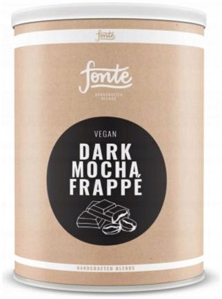 Levně Fonte nápoj základ Dark Mocha Frappe káva za studena 2 kg 50 porcí
