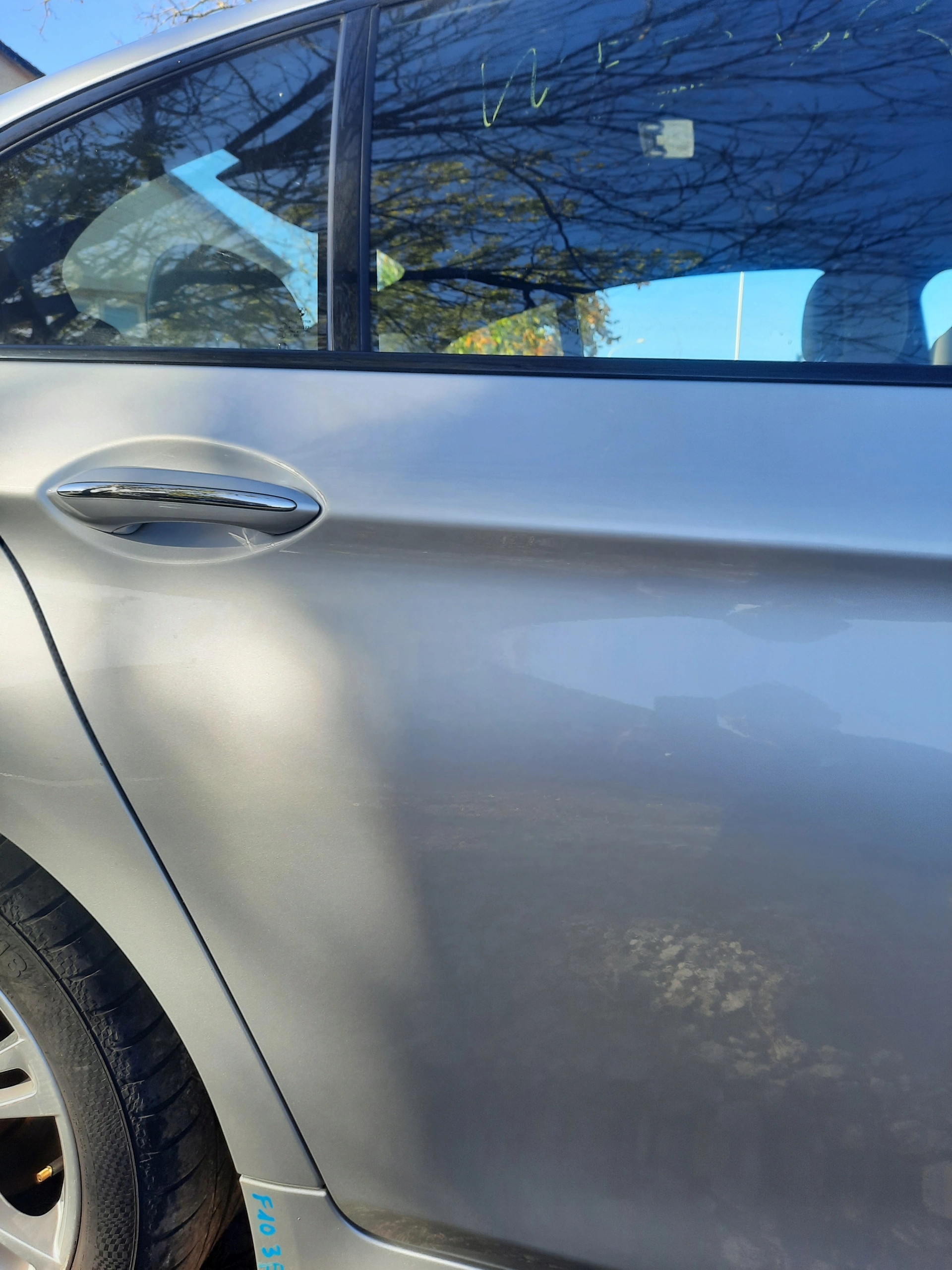 BMW 5 F10 Tür Hinten Rechts Door Porta Porte - Thumbnail 4