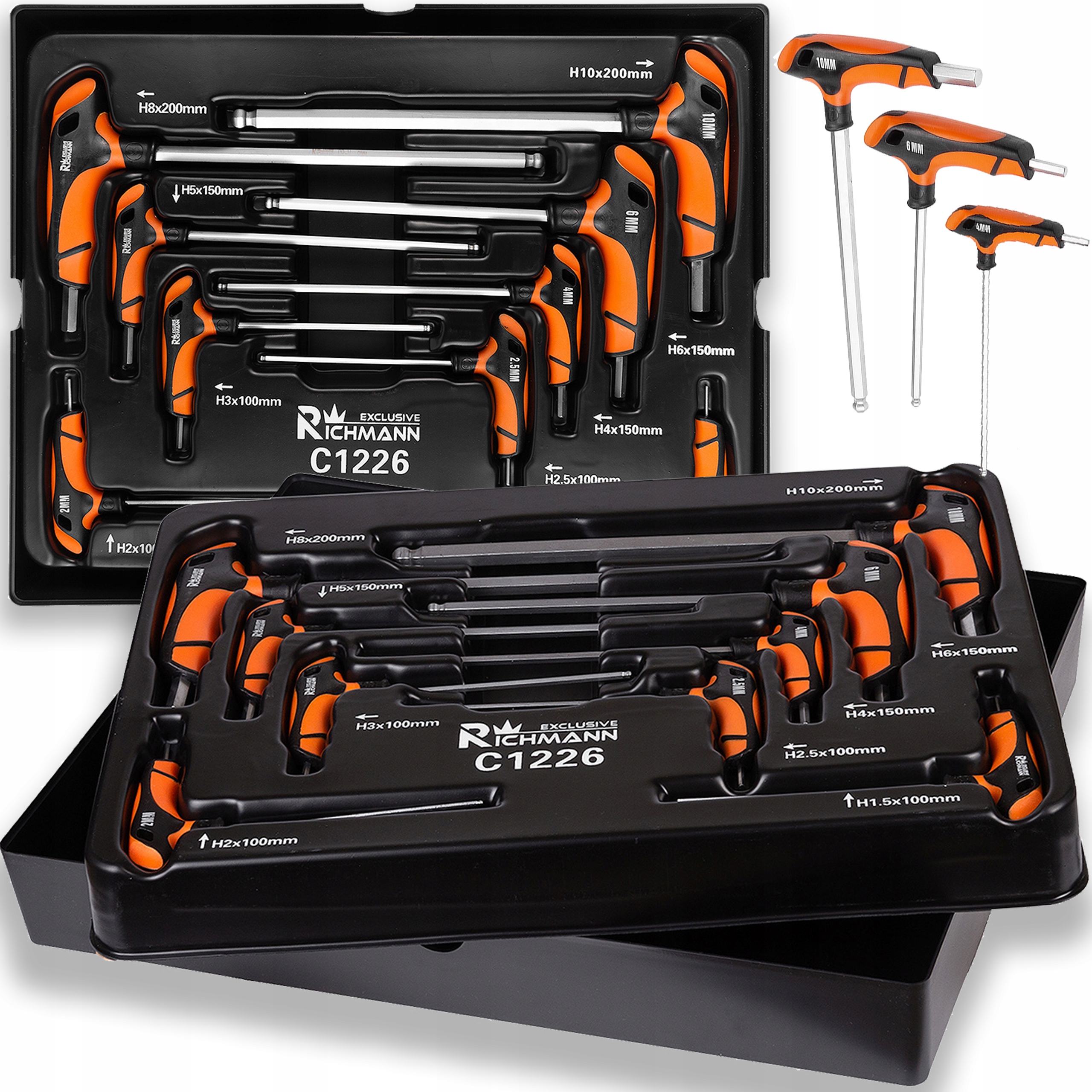 WKŁAD IMBUSY UCHYT T 9 ELEM. RICHMANN