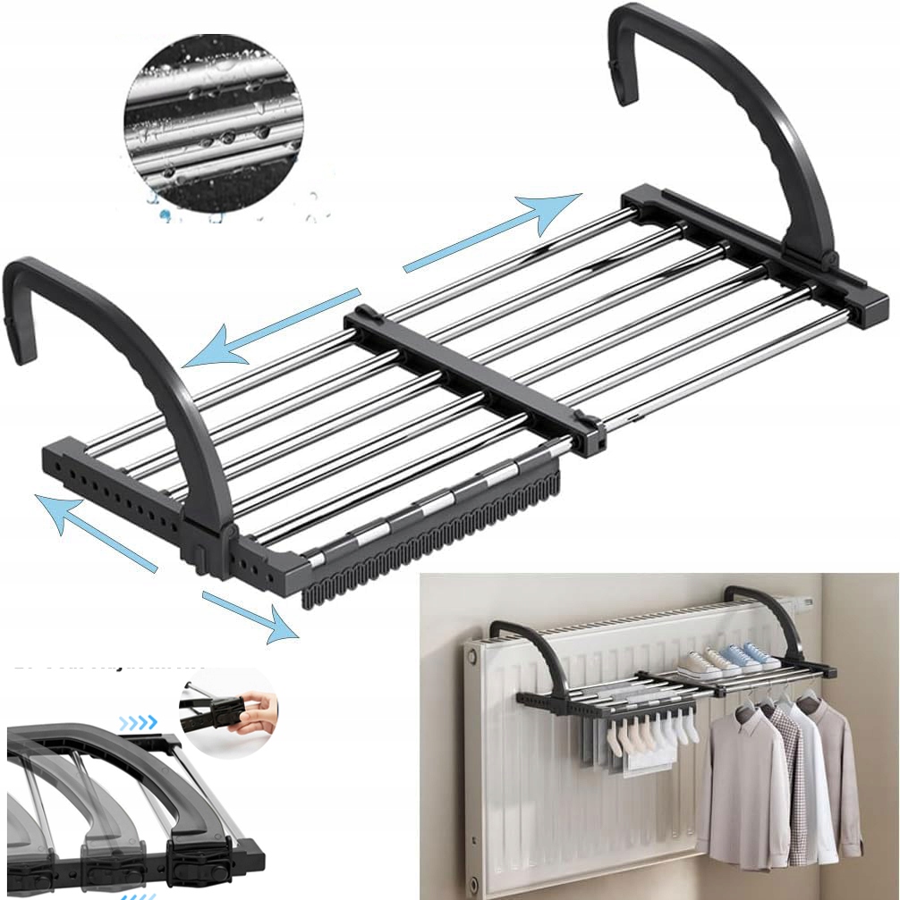 Levně Sušák , Radiátor, Posuvný Balkon 64-110 CM