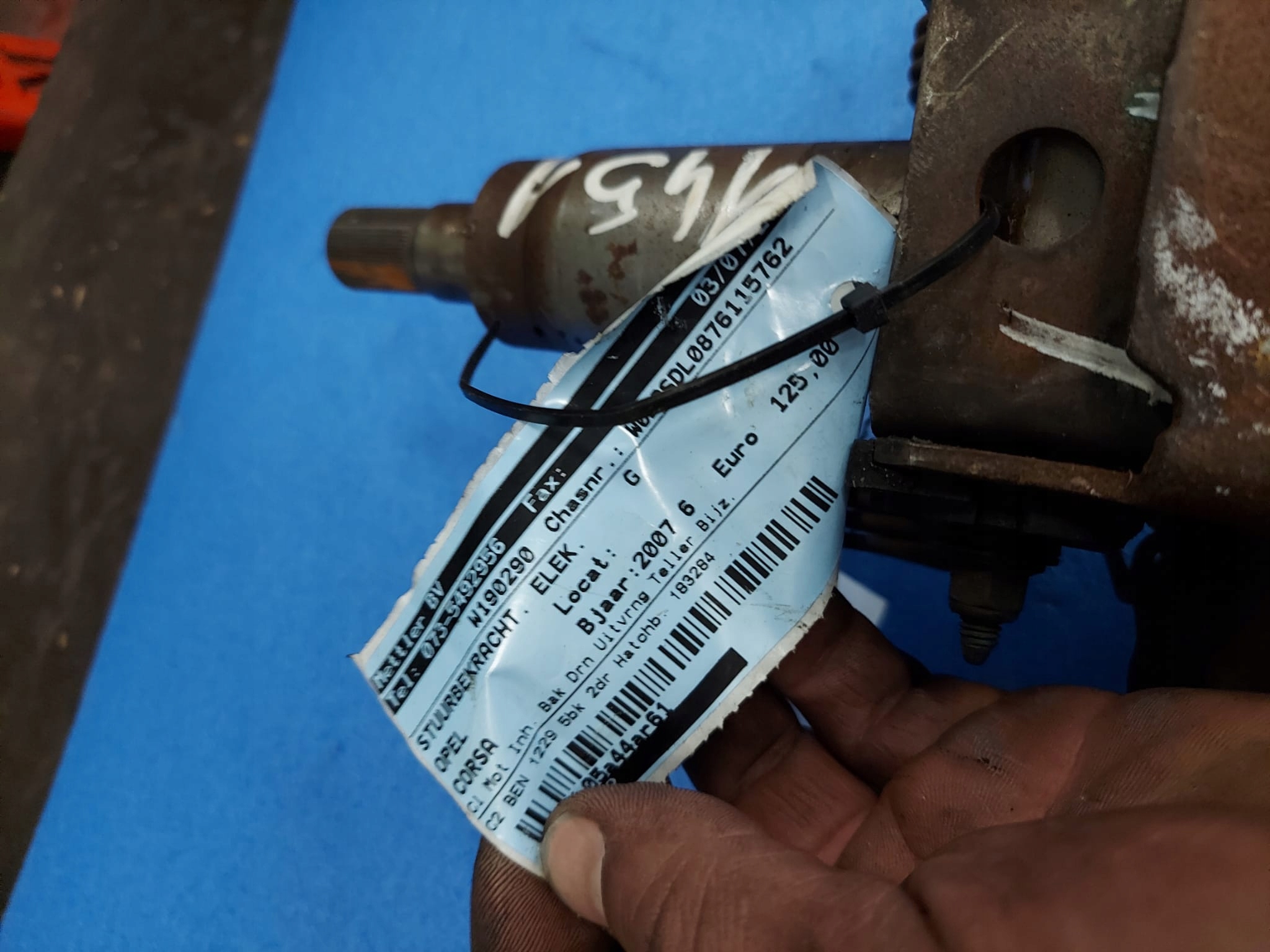 OPEL CORSA D Colonne de direction Direction assistée 2611786709A EU