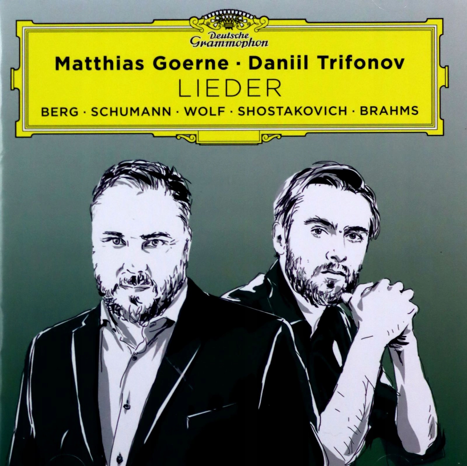 Daniil Trifonov: Lieder Berg , Schuman, Wolf, Shostakovich, Brahms [CD]