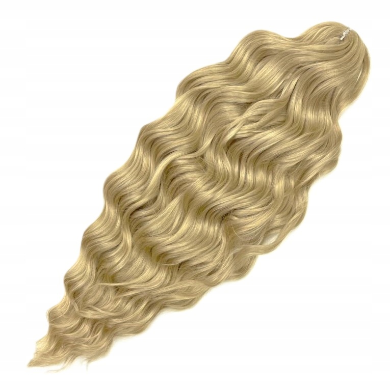 Włosy syntetyczne afroloki fala do czesania Anna 60cm 300g Kolor: 613F