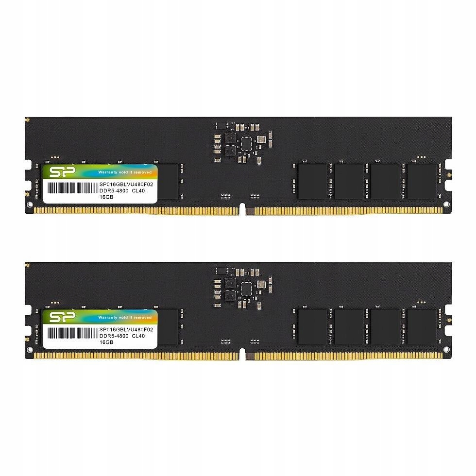 Paměť DDR5 Silicon Power 32GB (2x16GB) 4800 MHz CL40 1,1V