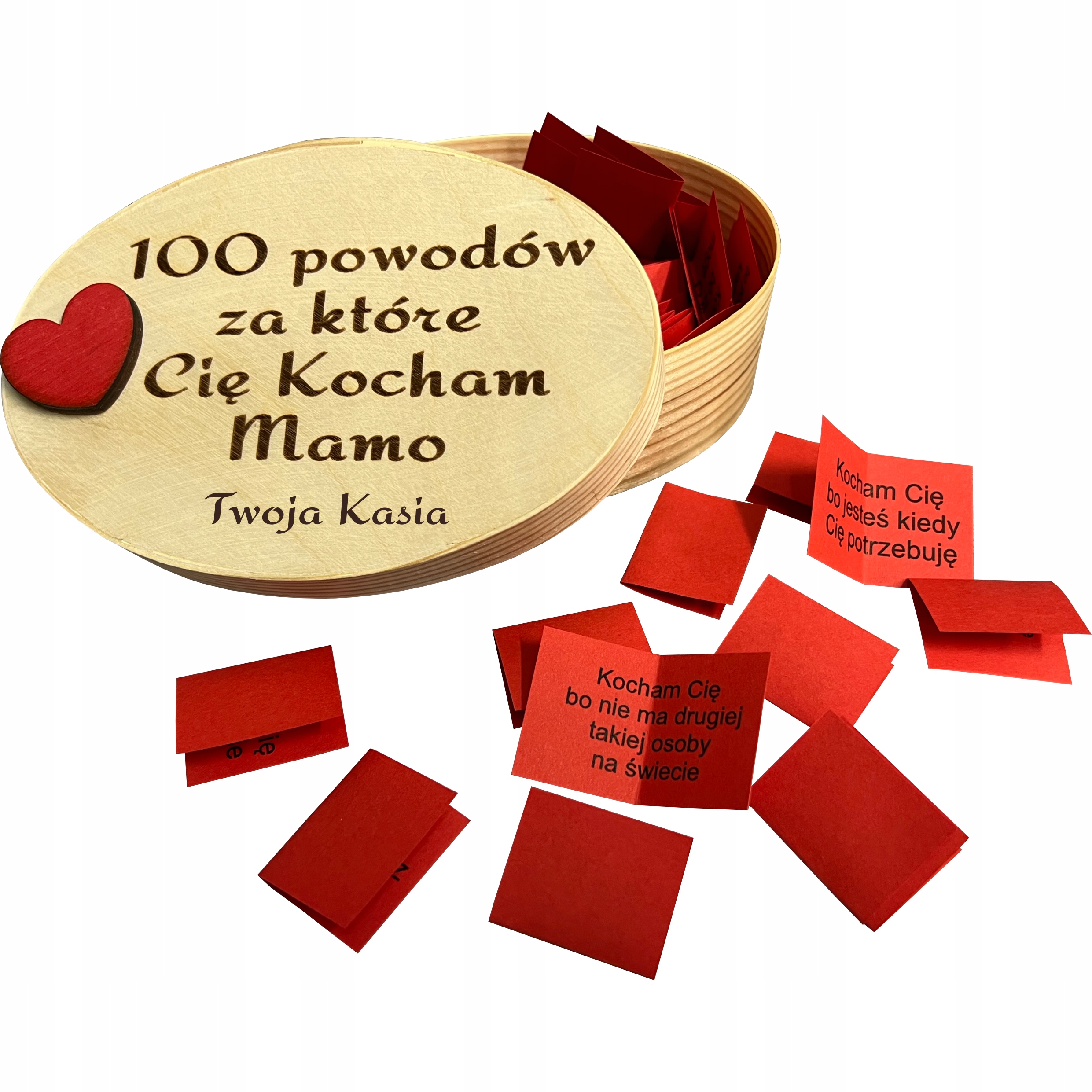 

na Dzień Mamy 100 powodów za które Kocham