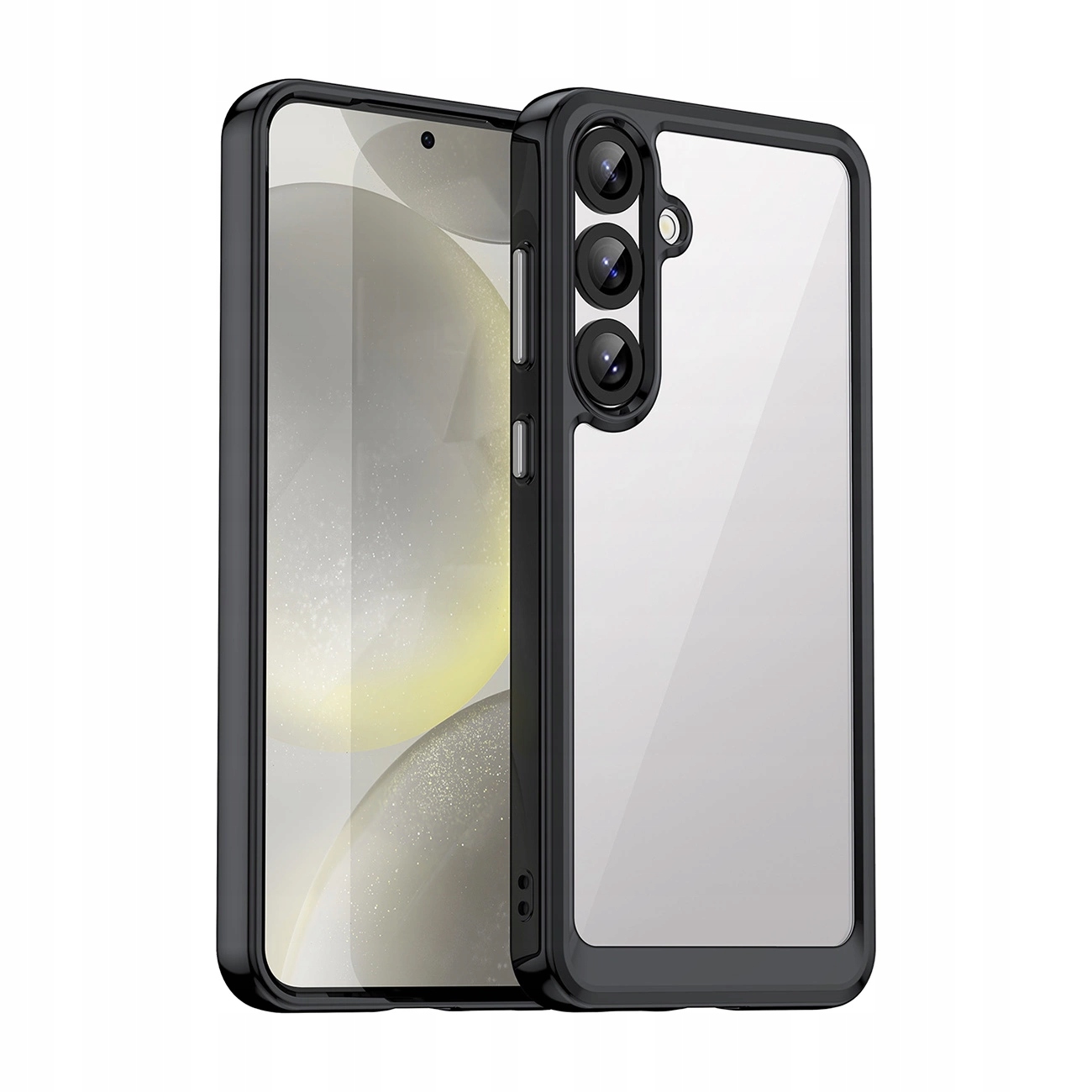 Etui silikonowe Outer Space Case z żelową ramką do Samsung Galaxy S25+