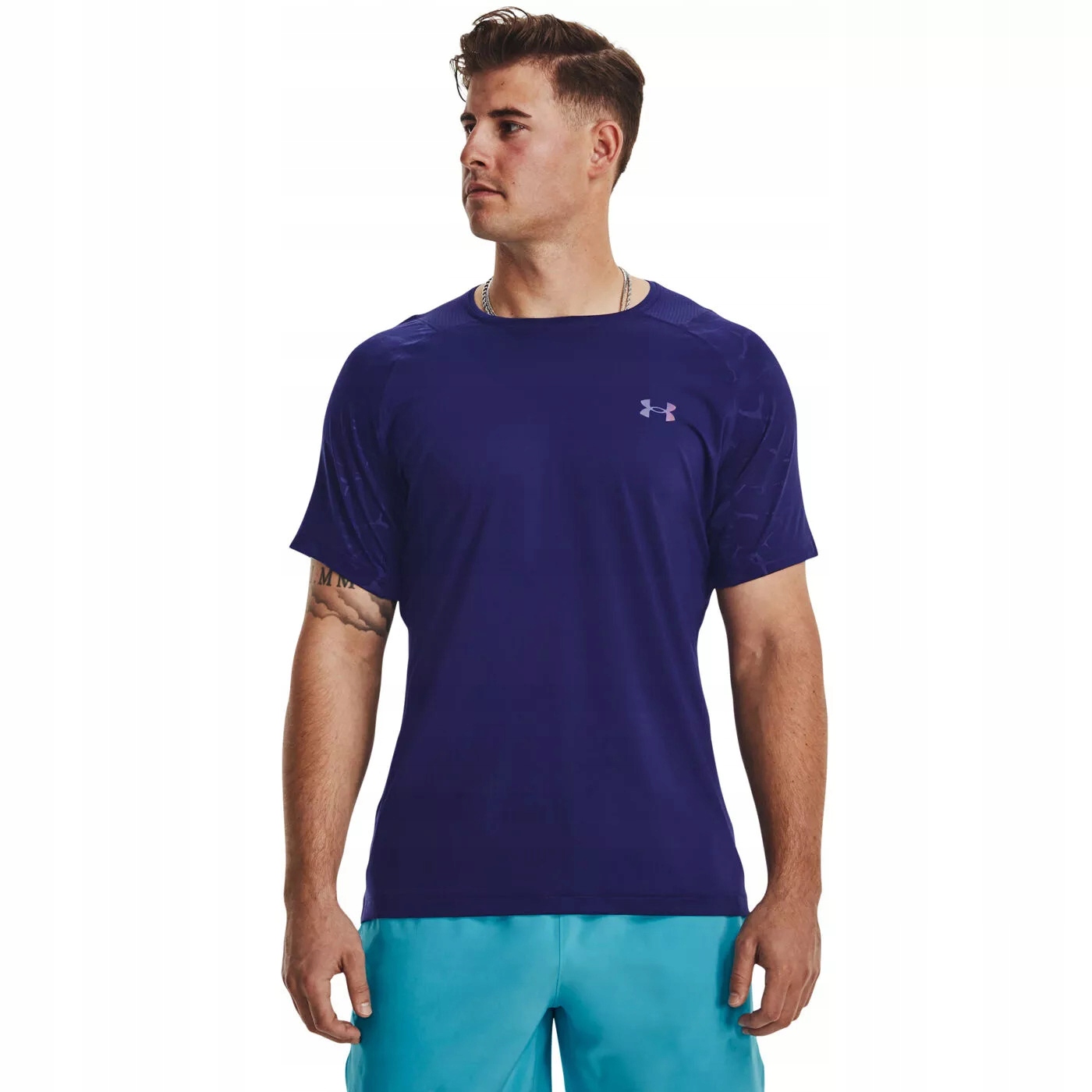 UNDER ARMOUR UA Rush Emboss SS T-Shirt koszulka treningowa M Kod producenta 1376790 468