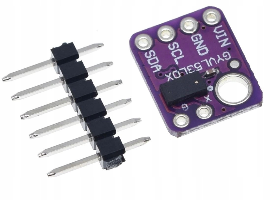 440 Laserowy czujnik odległości GY-530 VL53L0X ToF Arduino