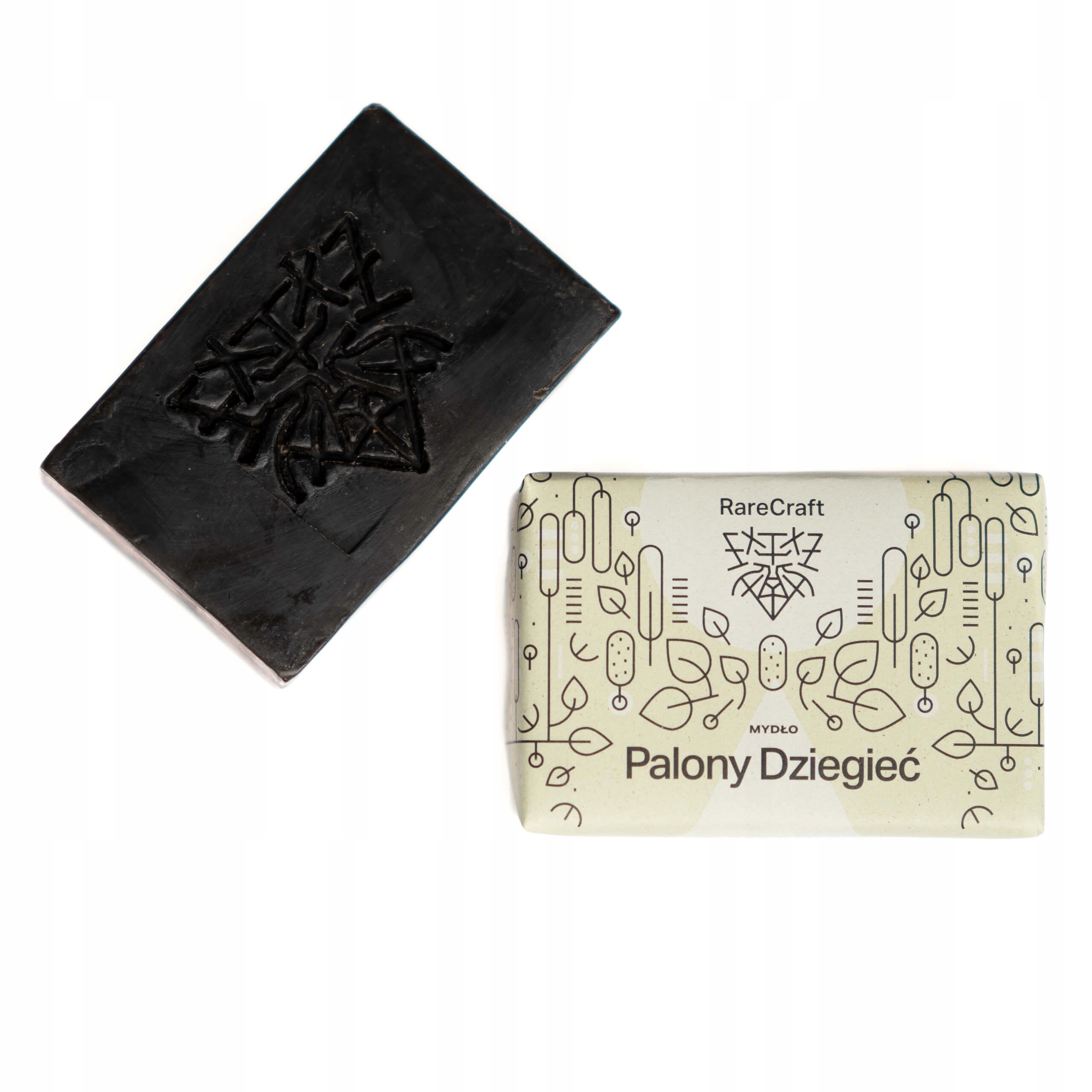 

RareCraft naturalne mydło Palony Dziegieć 110g