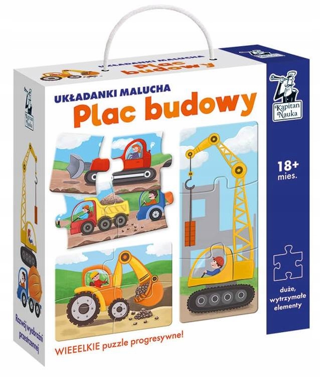 

Kapitan Nauka Układanki Malucha XL Plac Budowy