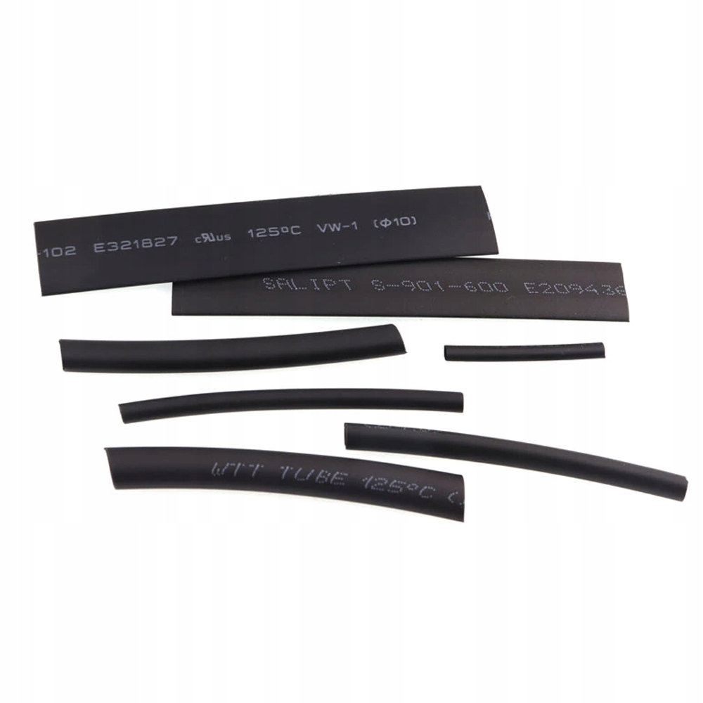 140x KOSZULKI OPASKI TERMOKURCZLIWE TERMOKURCZKI RÓŻNE ROZMIARY + ORGANIZER Marka RALTEK