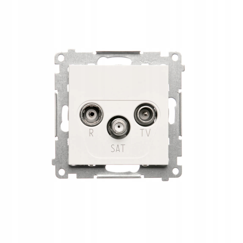 Simon 55 Gniazdo Antenowe R-tv-sat końcowe TASK.01/111