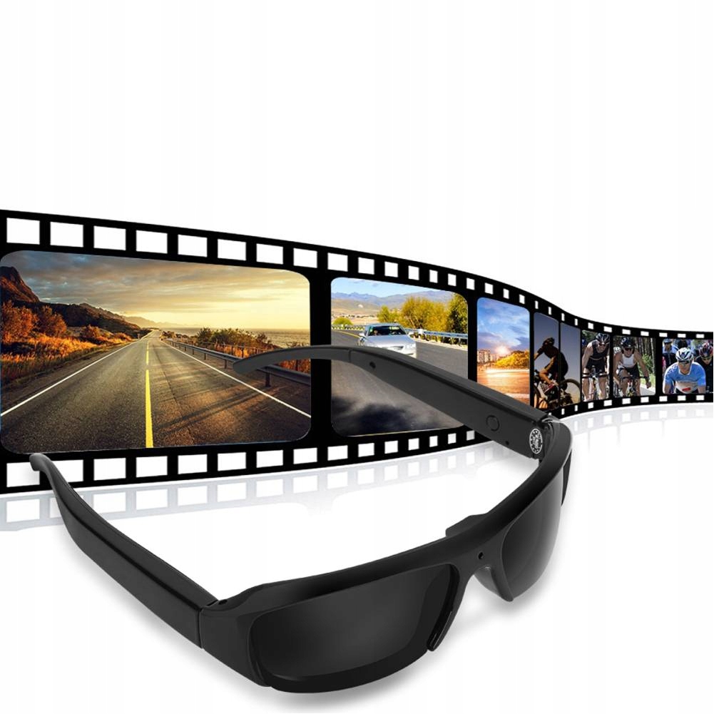 KAMERA OKULARY PRZECIWSŁONECZNE SPORT FULL HD Marka inna