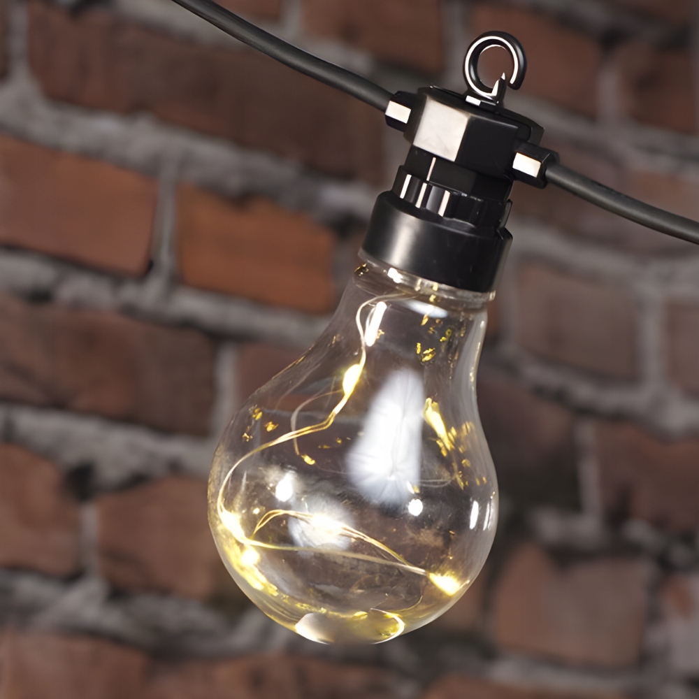 GIRLANDA ŚWIETLNA OGRODOWA ŻARÓWKI LED ZEWNĘTRZNA WEWNĘTRZNA ŁAŃCUCH 7,5M Kod producenta OGRODOWA BOHO ŚWIATEŁKA NAPATIO TARAS