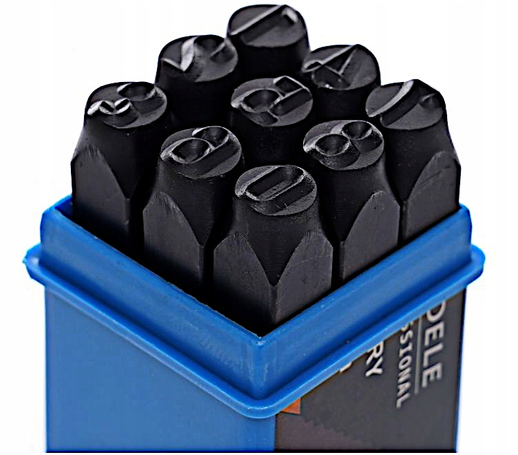 

Numeratory Znaczniki Cyfry 8mm Oznaczniki Nabijaki