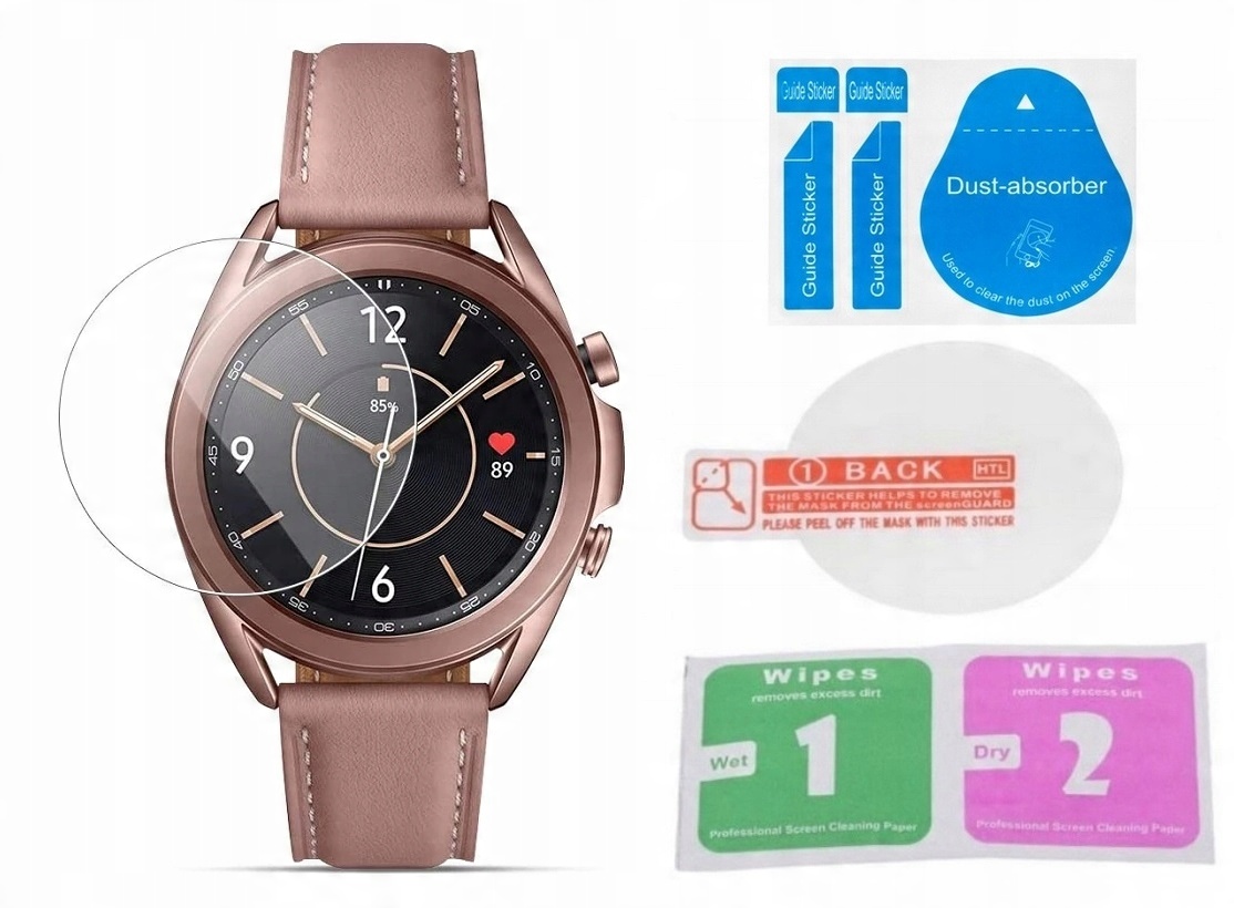 

2x Szkło Hartowane 9H Samsung Galaxy Watch 3 41mm