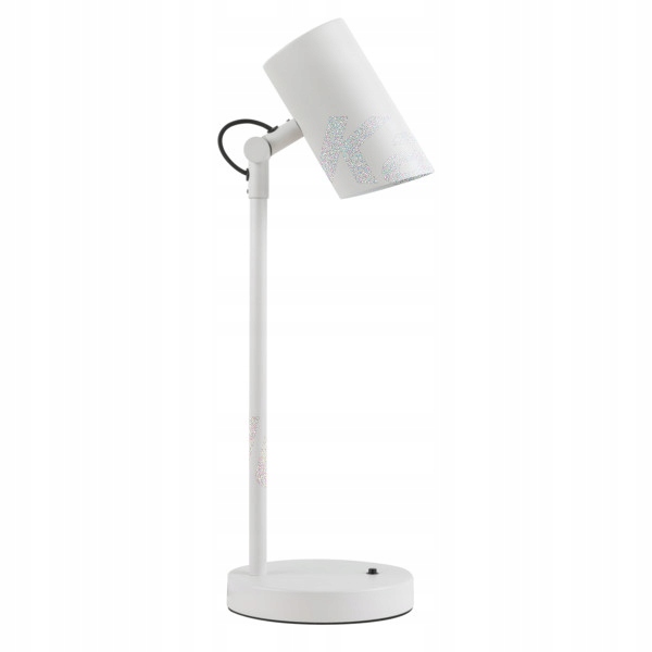 

Lampa stołowa, biurkowa Kanlux Agzar W E14 biała
