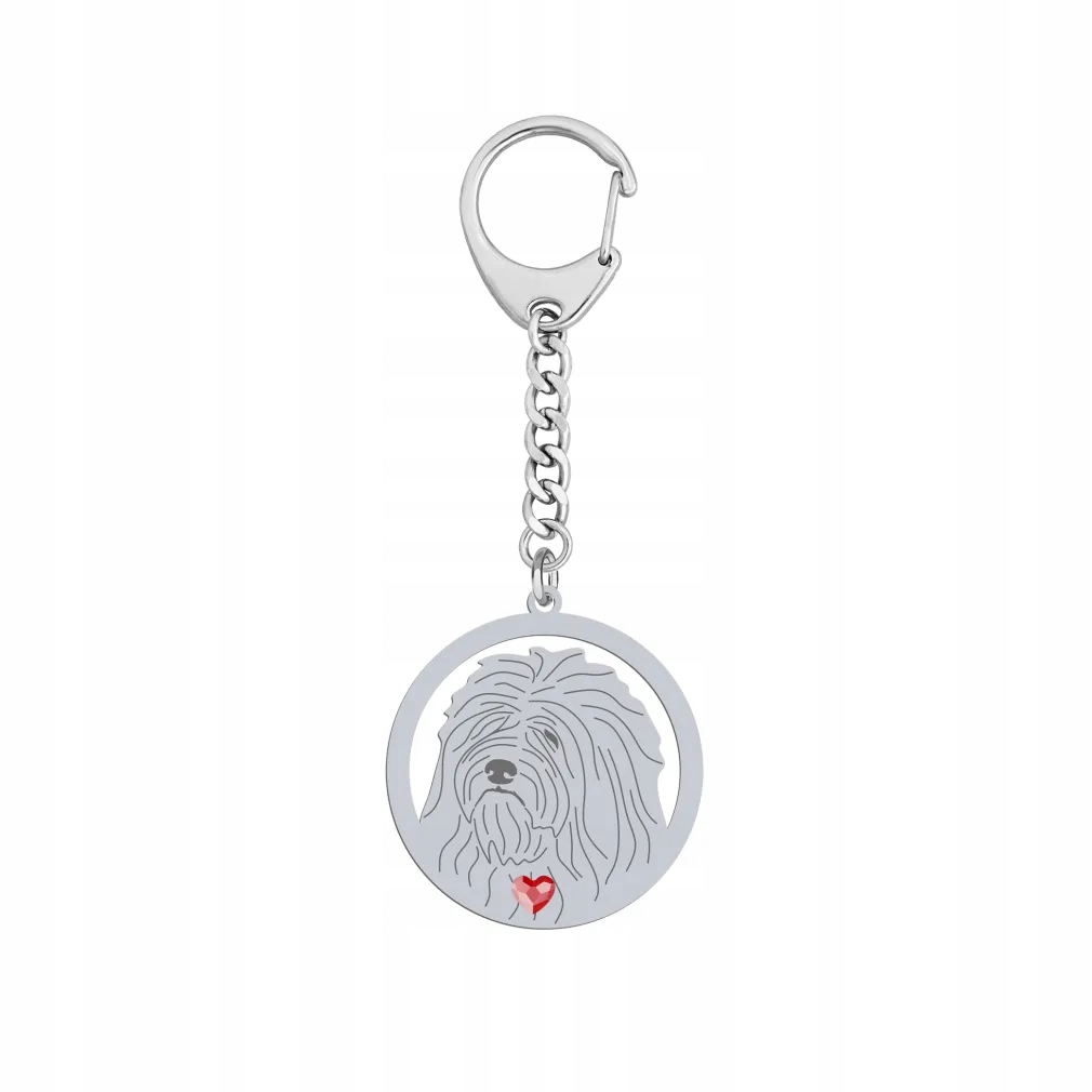 Přívěsek Na Klíče se psem Odis 925 Šperky jako Dárek Narozeniny Gravírování