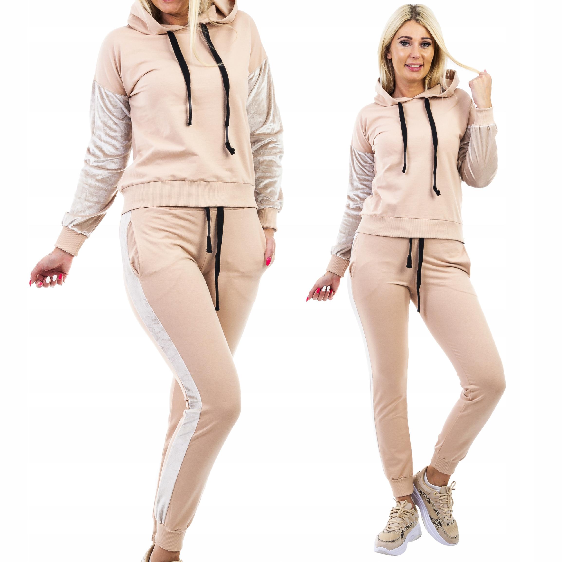 

Z302 Komplet Dres Z Kapturem Beżowy r 38