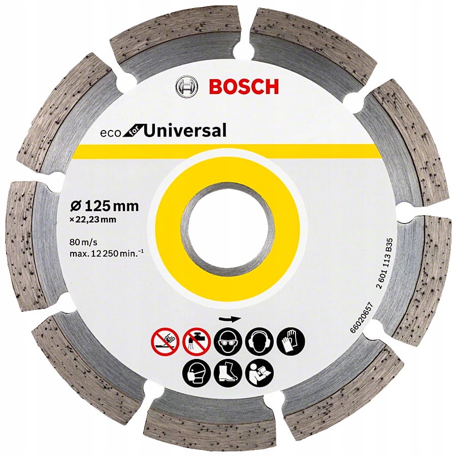 

Tarcza diamentowa do betonu cegły 125mm Bosch