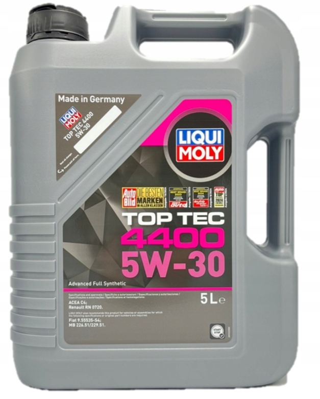 Olej Liqui Moly 5W30 Top Tec 4400 5L