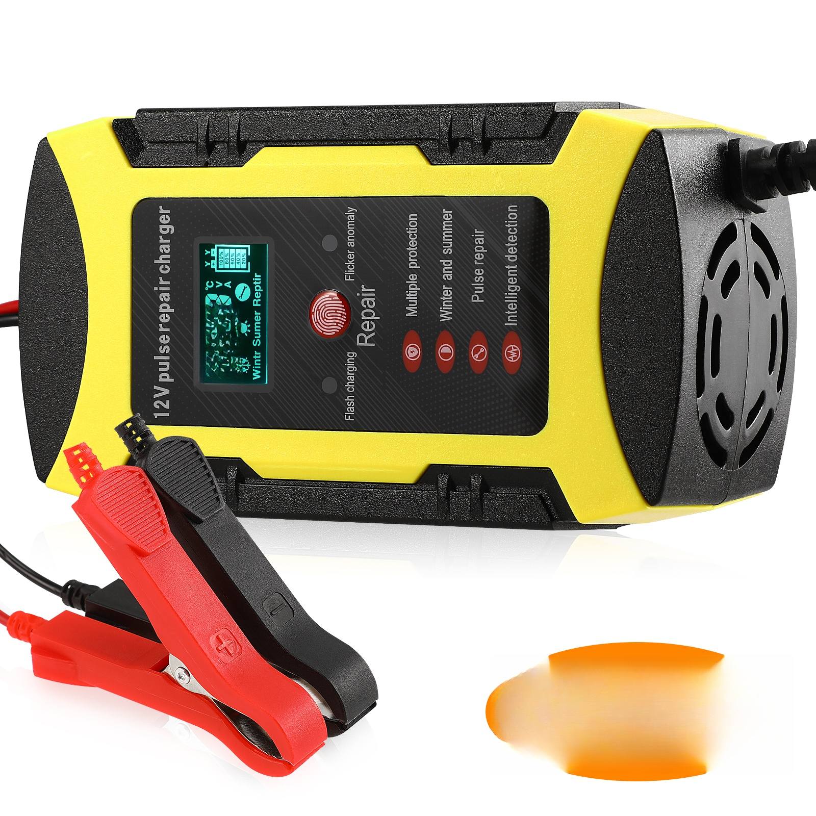 AUTOMATYCZNA ŁADOWARKA DO AKUMULATORÓW SAMOCHODOWYCH I ATV