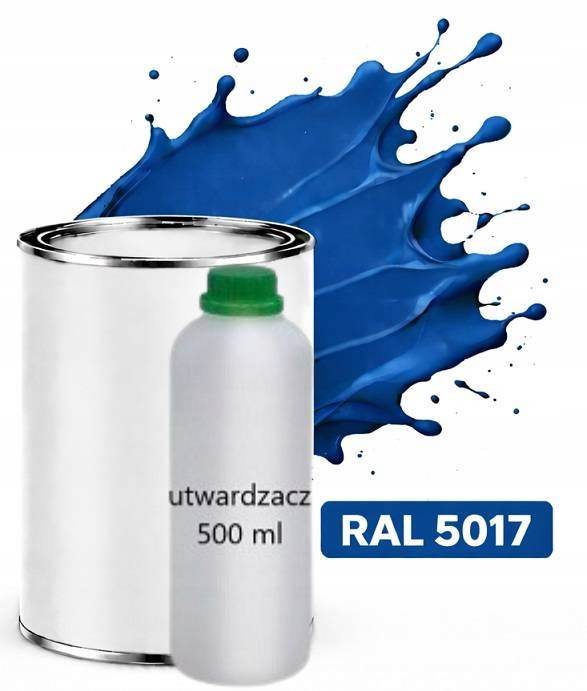 Ral 5017 Polyuretan Akryl 2:1 1 L Polomatný Lak Tužidlo Normal 0,5 L