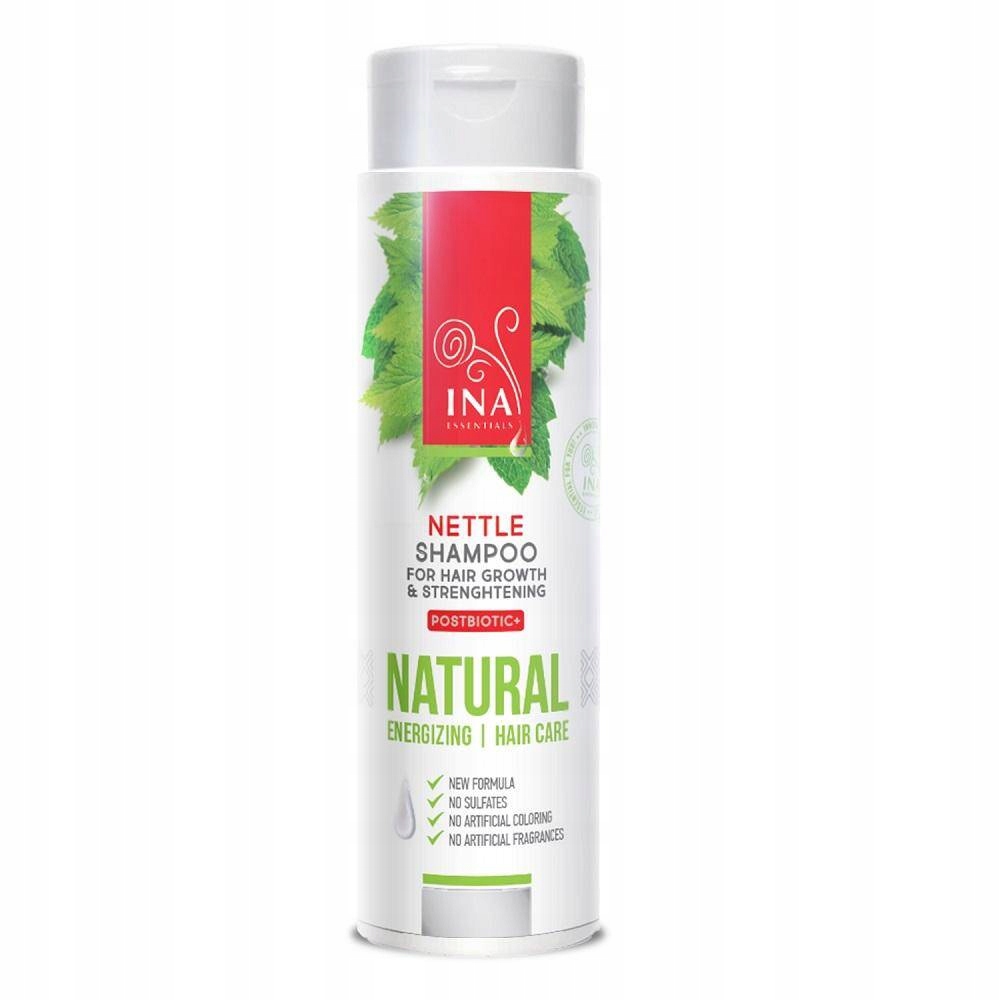 Ina ESSENTIALS_Natural Shampoo šampon na vlasy Nettle 200 Ml