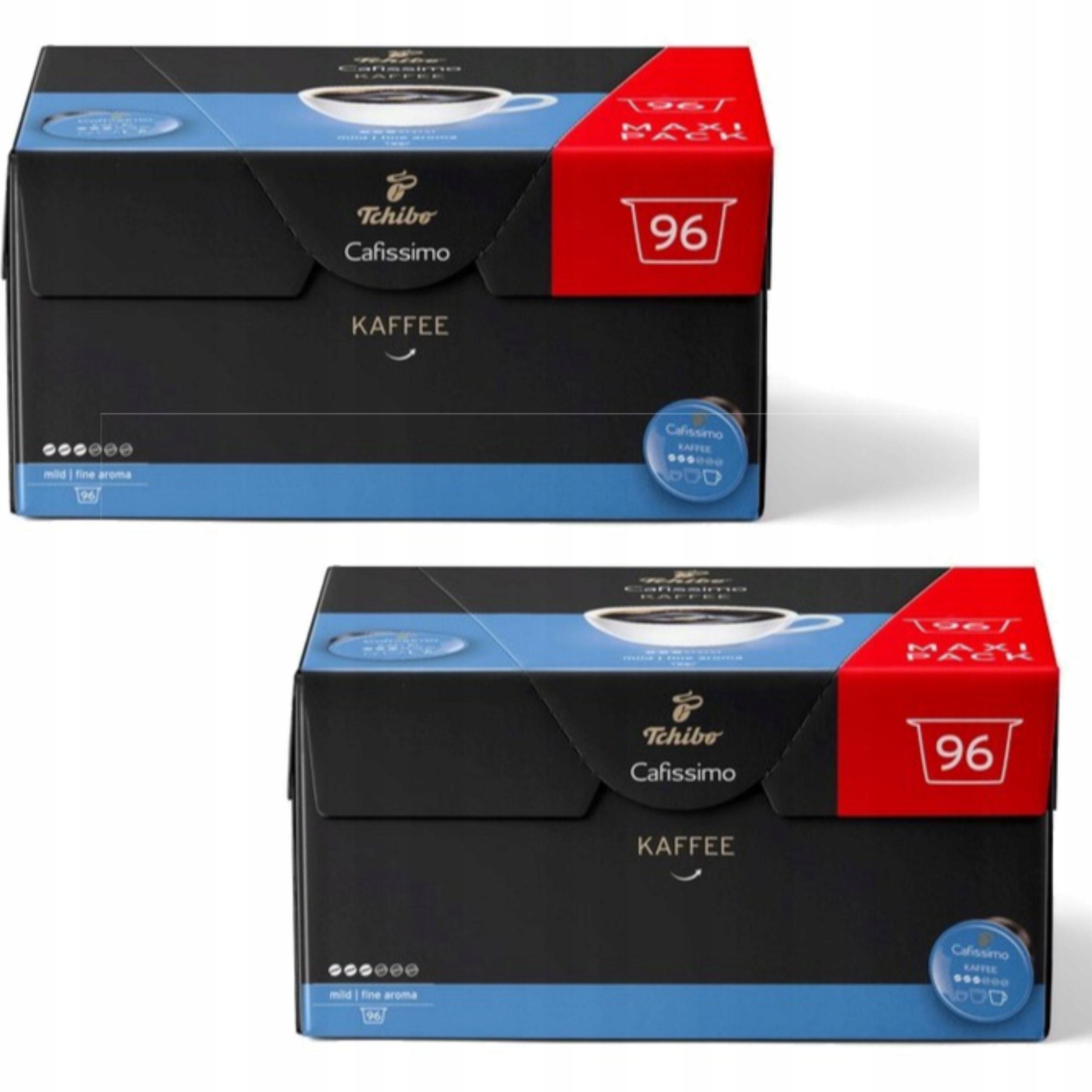 Tchibo Cafissimo Fine Aroma 96x2 Kapsułkek Kawa Arabika Zestaw