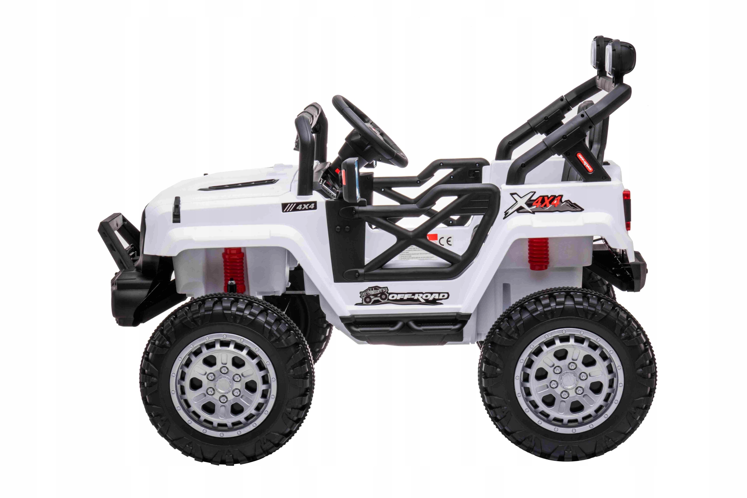 AUTO POJAZD OFF ROAD SPEED EKOSKÓRA 4X35W RADIO Szerokość pojazdu 77 cm