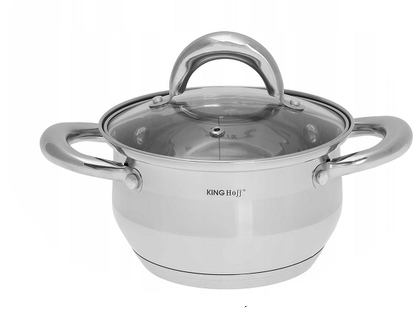 Zestaw garnków Garnki 12 elementów stal KH 1098 EAN (GTIN) 5908287210981